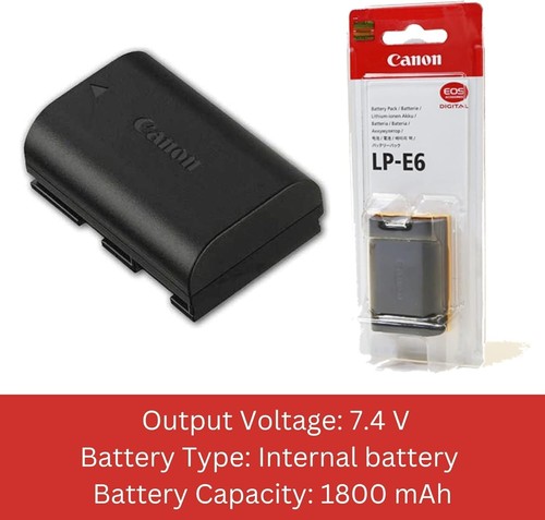 Batterie canon lpe6 - canon, lp-e6